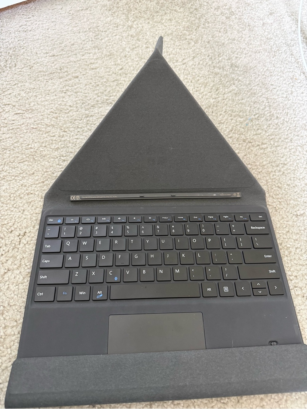 Detachable Tablet Keyboard Case with Trackpad